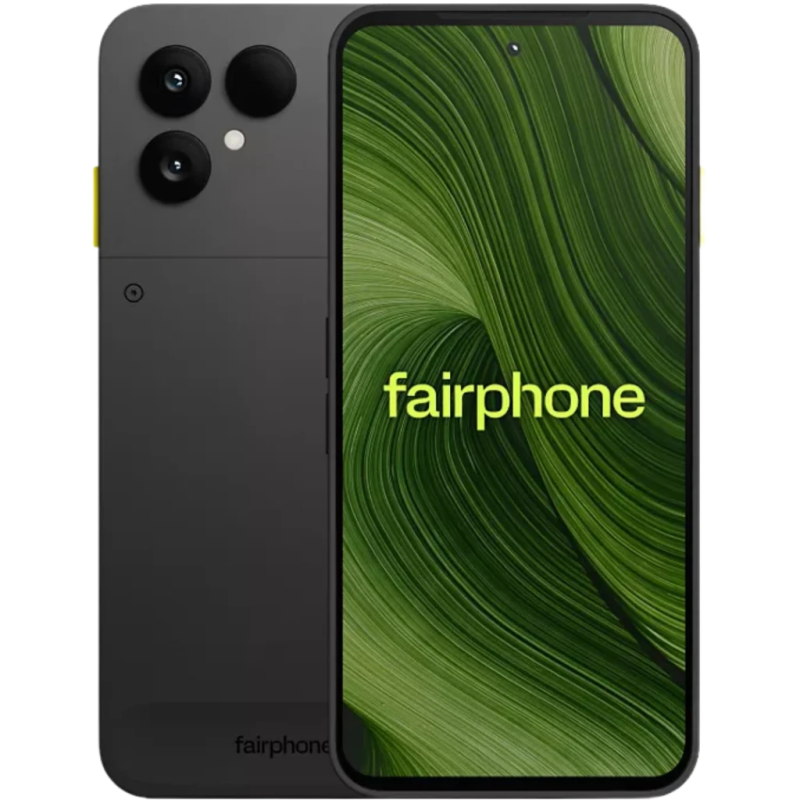 Fairphone 6 5G 8GB/256GB Noir 6,31 pouces pOLED 120Hz 50MP 4415mAh NFC