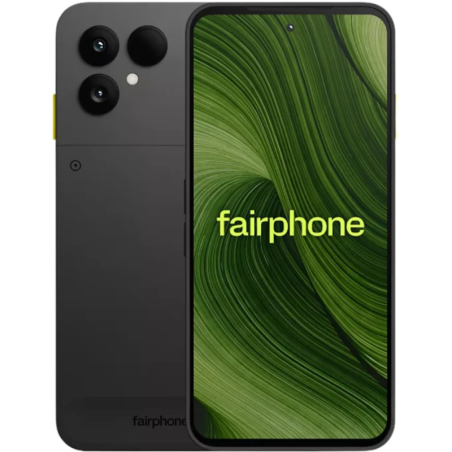 Fairphone 6 5G 8GB/256GB Noir 6,31 pouces pOLED 120Hz 50MP 4415mAh NFC