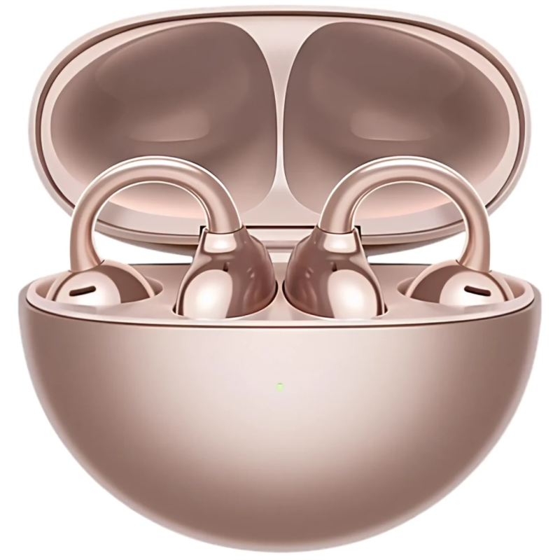 Huawei FreeClip Doré Rose Open-Ear Bluetooth 5.3 36h IP54 Écouteurs sans fil