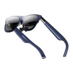 XREAL Air 1S Bleu Marine Micro-OLED 1920x1200 120Hz 700 nits 82 g USB-C Lunettes de réalité augmentée