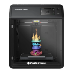 Flashforge AD5M FDM 600mm/s 220×220×220mm PLA, PETG, TPU, PLA-CF mise à niveau automatique extrudeur direct Imprimante 3D