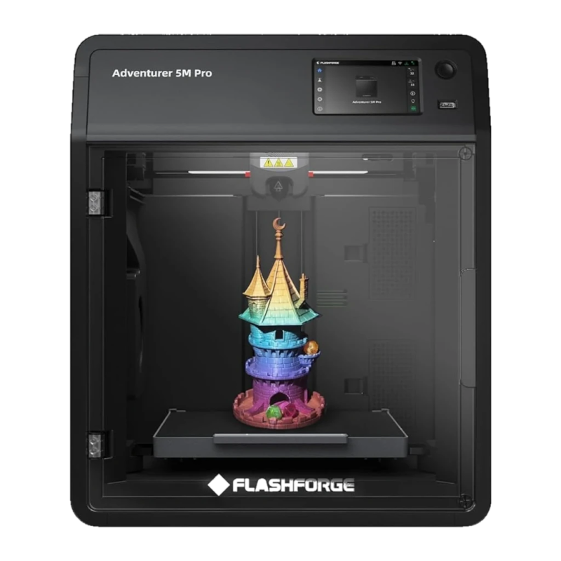 Flashforge AD5M FDM 600mm/s 220×220×220mm PLA, PETG, TPU, PLA-CF mise à niveau automatique extrudeur direct Imprimante 3D