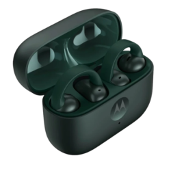 Motorola Moto Buds Loop Vert Conduction osseuse Bluetooth 5.4 8h IP54 Multipoint Écouteurs sans fil