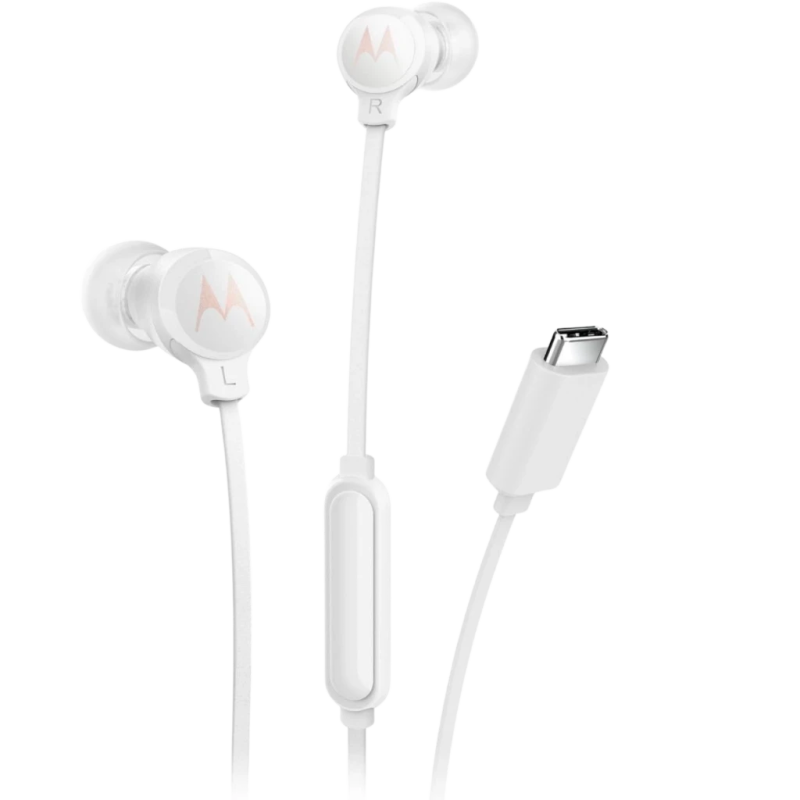 Motorola Earbuds 3C-S Blanc avec micro Écouteurs