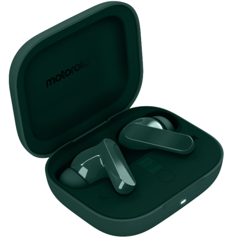 Motorola Moto Buds Bass Vert TWS Bluetooth 5.3 43h Écouteurs sans fil