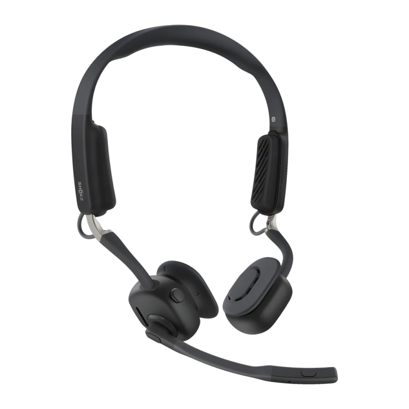 Shokz OpenMeet Open-Ear USB-C ANC Bluetooth 5.4 Écouteurs sans fil
