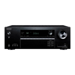 Onkyo TX-NR5100 Dolby Atmos 5.2.2 DTS:X 165W/canal Bluetooth WiFi AirPlay Récepteur AV