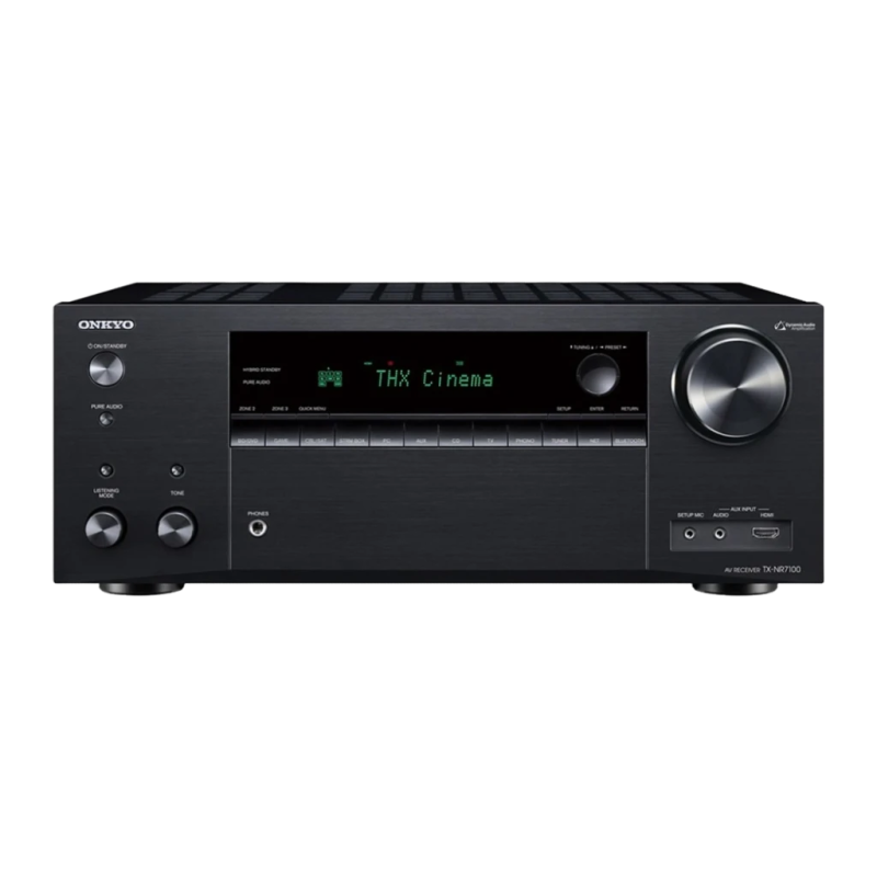 Onkyo TX-NR7100 Dolby Atmos DTS:X 170W/canal WiFi AirPlay Récepteur AV