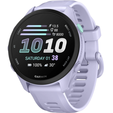 Garmin Forerunner 70 Lilas 1,2 pouces AMOLED GPS 13 jours 5ATM Smartwatch