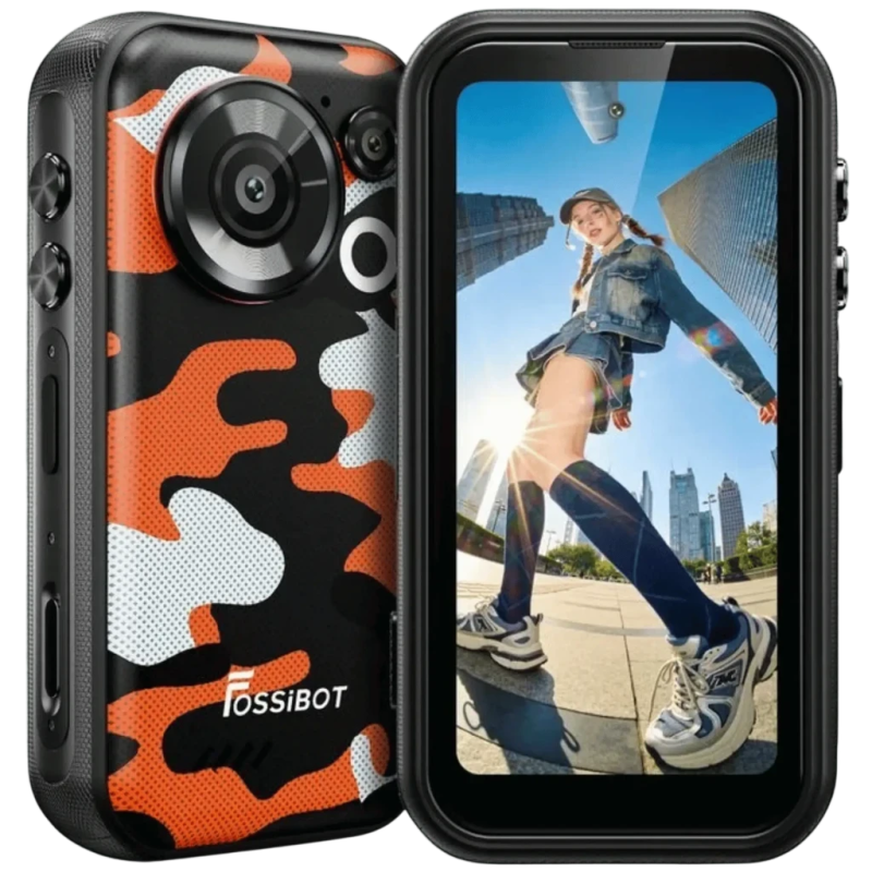 Fossibot F116 Pro 5G 12GB/256GB Orange 4 pouces IPS 120Hz 50MP 3700mAh 33W