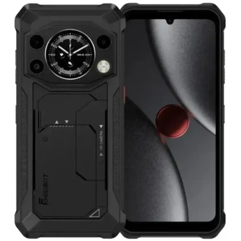 Fossibot F117 5G 8GB/256GB Noir 6,75 pouces IPS 120Hz 50MP 10000mAh NFC