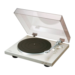 Denon 20-20000Hz PHONO Argent DP-300F 33/45 rpm Platine vinyle