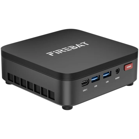 Firebat R3 AMD Ryzen 5 7430U 16GB/512GB SSD LPDDR4 NVMe M.2 Windows 11 Pro WiFi 6 Bluetooth 5.2 Mini PC