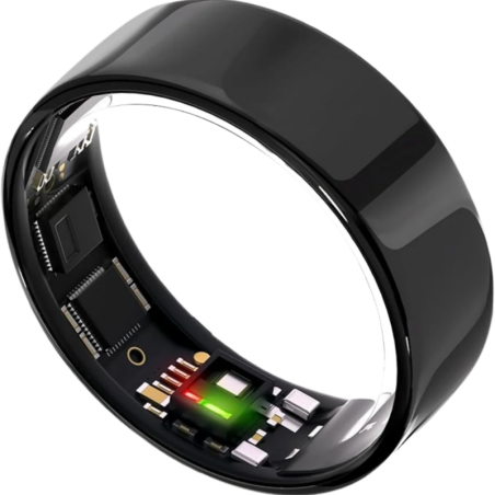Ultrahuman Ring Air Aster Taille 10 Noir 10ATM Bluetooth Bague connectée