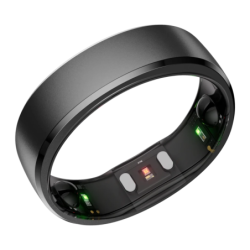 Ringconn Gen 2 12 jours Noir Titane 10ATM Bluetooth Bague connectée