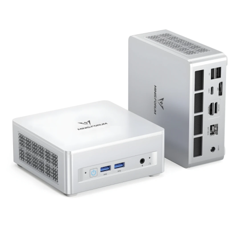 Minisforum UM870 Slim 512GB AMD Ryzen 7 8745H 16GB RAM Radeon 780M Windows 11 Pro WiFi 6E Bluetooth 5.3 Mini PC