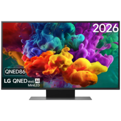 LG 65QNED86B6B 65 pouces 4K QNED 144Hz Dolby Vision webOS Smart TV