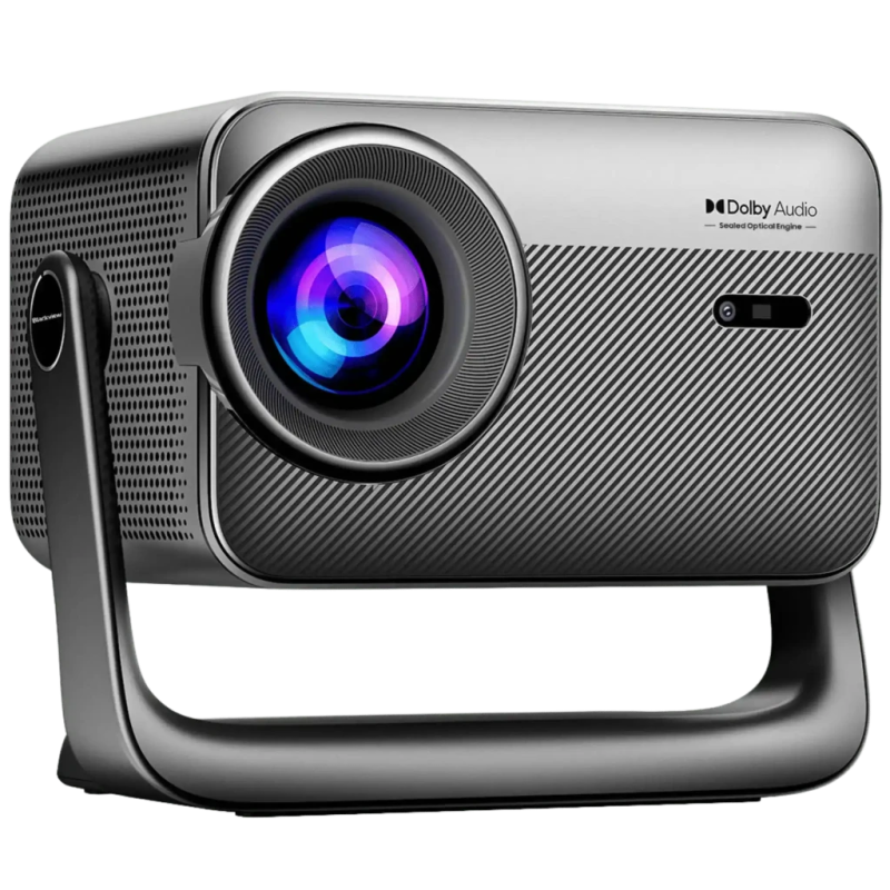 Blackview PV1000 Max 1080p Full HD 1000 lumens ANSI LCD LED VIDAA AI OS WiFi 5 Bluetooth 5.0 haut-parleur 6W 29dB Projecteur