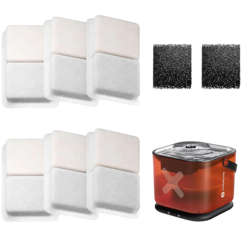 Filtres de remplacement Molly & Cody RF-11 – Filtration triple compacte
