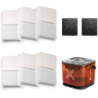 Filtres de remplacement Molly & Cody RF-11 – Filtration triple compacte