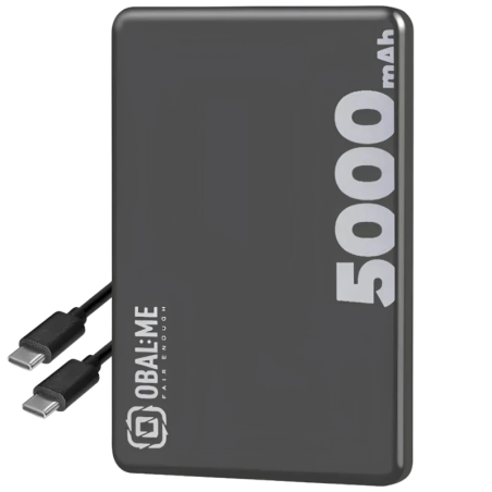 OBAL:ME MagNetix Noir 5000mAh 15W MagSafe USB-C Power Bank