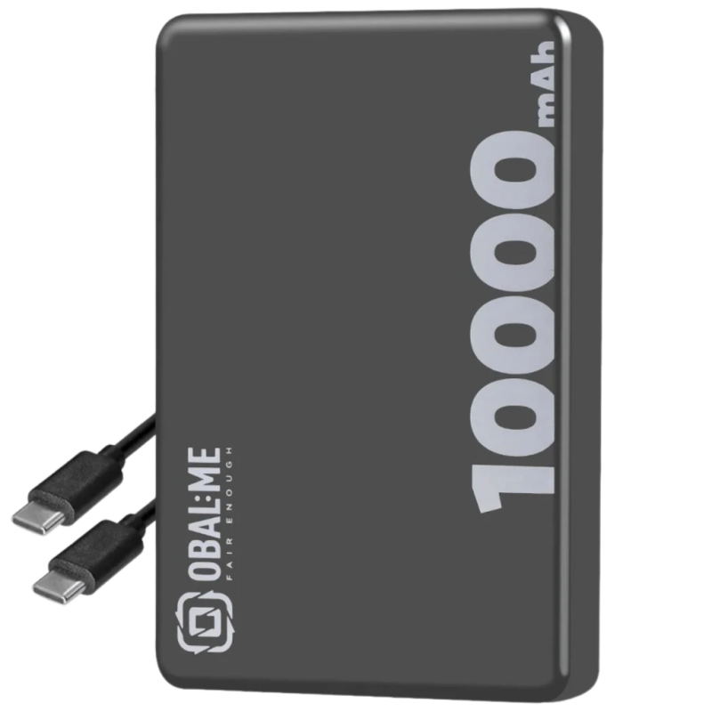 OBAL:ME MagNetix Noir 10000mAh 15W MagSafe USB-C Power Bank