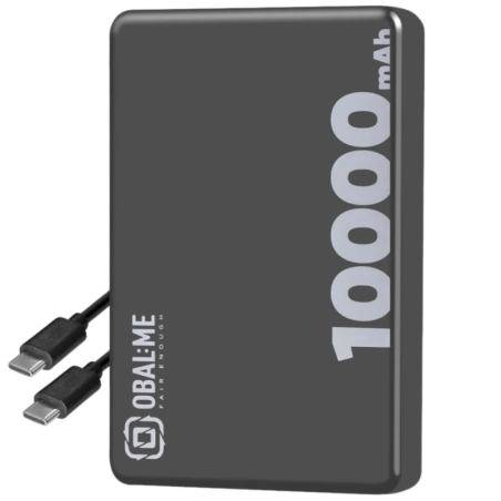 OBAL:ME MagNetix Noir 10000mAh 15W MagSafe USB-C Power Bank