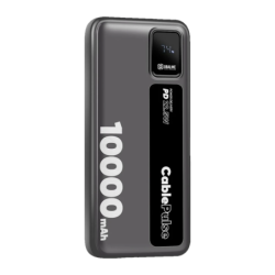 OBAL:ME CablePulse Noir 10000mAh 22,5W Power Bank