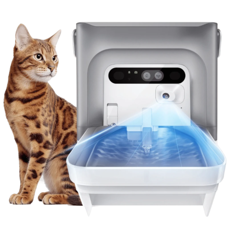 Petkit Eversweet Ultra AI Health Care Pet Water Fountain Gris acier inoxydable app 26dB 14 jours Fontaine à eau automatique