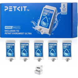 Filtre de rechange PETKIT Fountain Cube C, lot de 5 unités