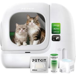 Litière Autonettoyante PETKIT PUROBOT MAX 3 Premium Kit - Avec technologie xSecure - Contrôle via APP - Capacité extra-large  No