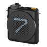 Amplificateur vocal sans fil avec micro-cravate 7Ryms WA2 Noir
