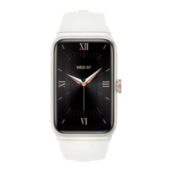 Honor Choice Moecen Band Blanc 1,64 pouces AMOLED 23 jours +119 sports 5ATM Bracelet connecté