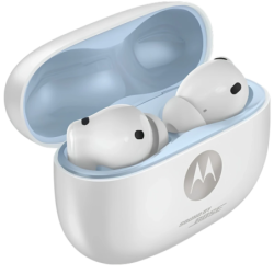 Motorola Moto Buds 2 Plus Blanc Brillant TWS ANC Bluetooth 6.0 38h IP54 Écouteurs sans fil