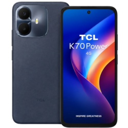 TCL K70 Power 4G 8GB/256GB Bleu Nébuleuse 6,8 pouces 120Hz 50MP 6500mAh 33W NFC