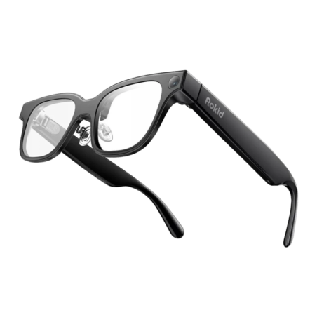 Rokid AI Glasses 4 micros Noir 12MP Lunettes de réalité augmentée