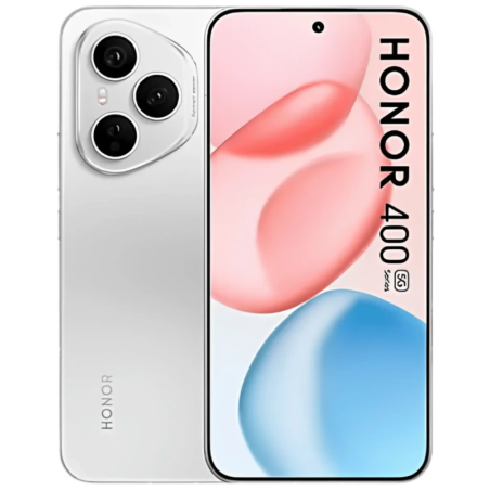 Honor 400 5G 8GB/512GB Argent 6,55 pouces AMOLED 120Hz 200MP 5300mAh 66W NFC