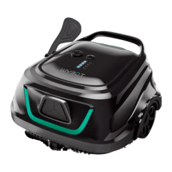 Wybot M2 Double filtration 180μm + 40ppi Jusqu'à 400m² couverture 300 min Robot nettoyeur de piscine