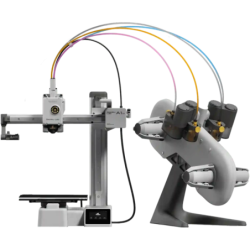 Bambu Lab A1 Mini Combo 500mm/s 180×180×180mm AMS Lite 4 Couleurs FDM 2,4 pouces tactile WiFi caméra Imprimante 3D