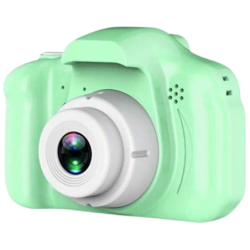 K1 Version Améliorée 600mAh Vert 2 pouces Full HD carte 32GB Appareil photo numérique pour enfants