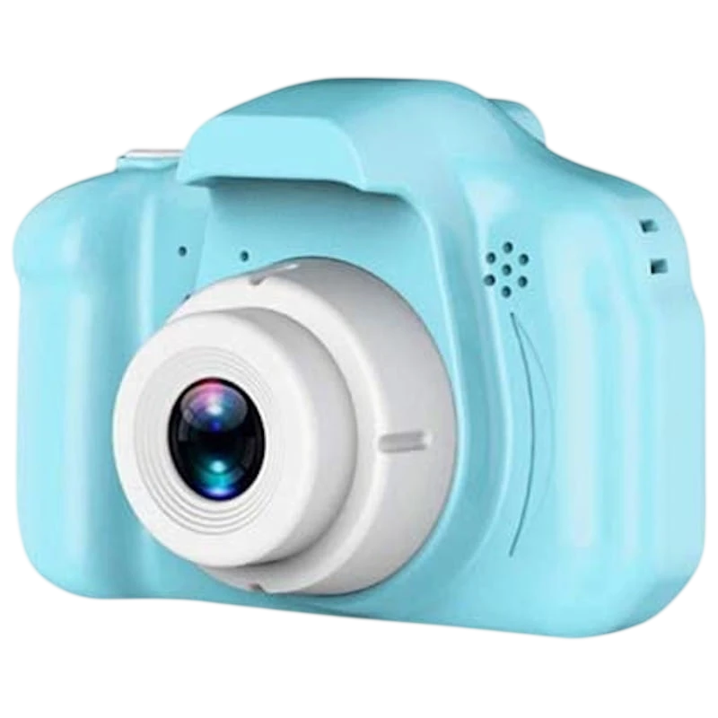 K1 Version Améliorée 600mAh Bleu 2 pouces Full HD carte 32GB Appareil photo numérique pour enfants