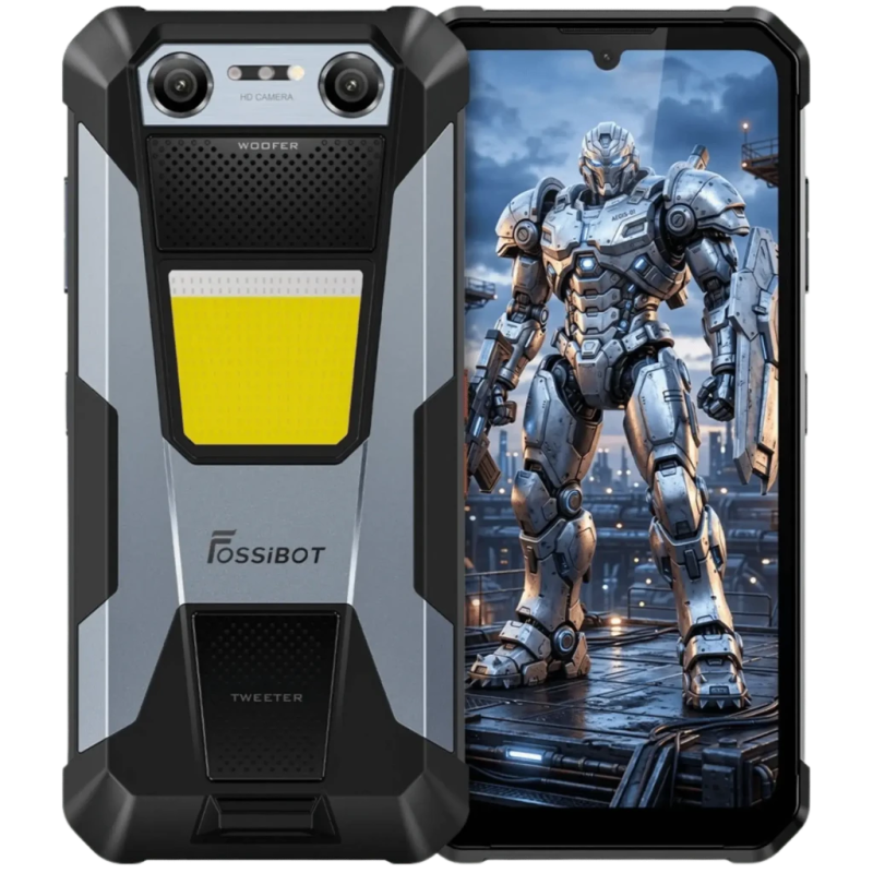Fossibot F106 Plus 6GB/128GB Rugged IP68/IP69K IPS 50MP 12000mAh 30W NFC