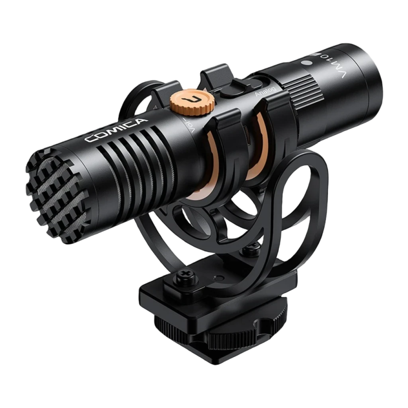 Microphone Comica VM10 Pro à condensateur, directivité supercardioïde, USB-C