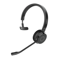 Jabra Evolve 65 TE UC Mono Arceau Bluetooth 5.2 16h Casque sans fil