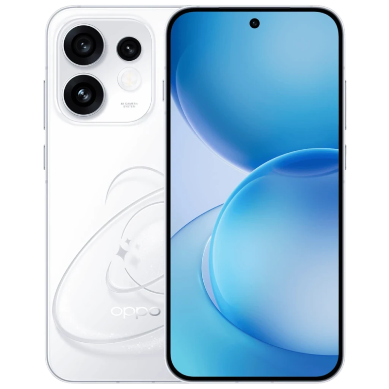 OPPO Reno16 FS 5G 8GB/512GB Blanc 6,57 pouces AMOLED 120Hz 50MP 6500mAh 45W NFC