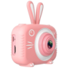 K3 Design Lapin Rose 2 pouces carte 32GB 600mAh Appareil photo numérique pour enfants