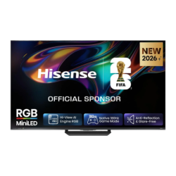 Hisense 75UR8S 75 pouces 4K Mini LED 180Hz Dolby Vision HDR10+ VIDAA Smart TV