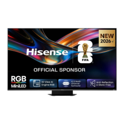 Hisense 65UR9S 65 pouces 4K Mini LED 180Hz Dolby Vision HDR10+ VIDAA Smart TV