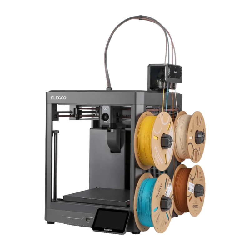 Elegoo Centauri 2 Combo CANVAS 4 Couleurs RFID FDM 500mm/s nivellement automatique extrudeur direct Imprimante 3D