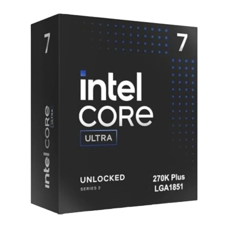 Intel Core Ultra 7 270K Plus 24 Cœurs LGA1851 24 threads 5,5GHz Processeur